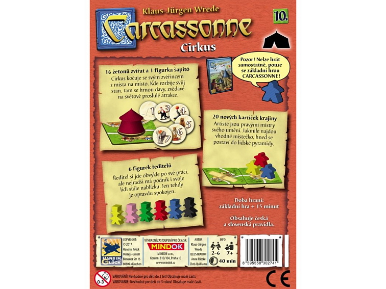 Carcassonne: Cirkus - Rozšíření