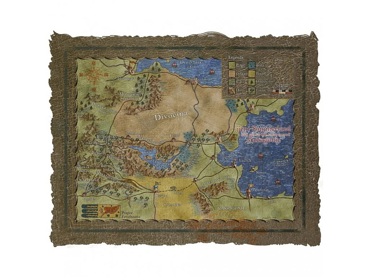 Mapa Jižního Sommerlundu