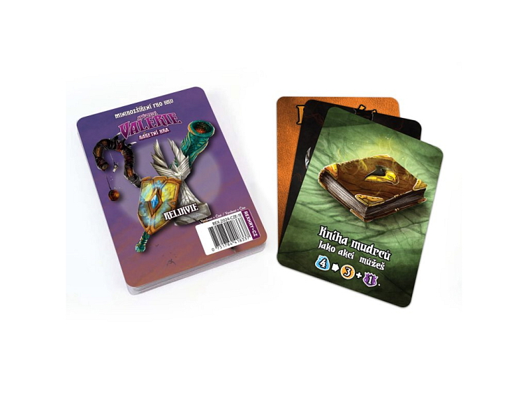 Království Valerie: Karetní hra - Relikvie - minirozšíření