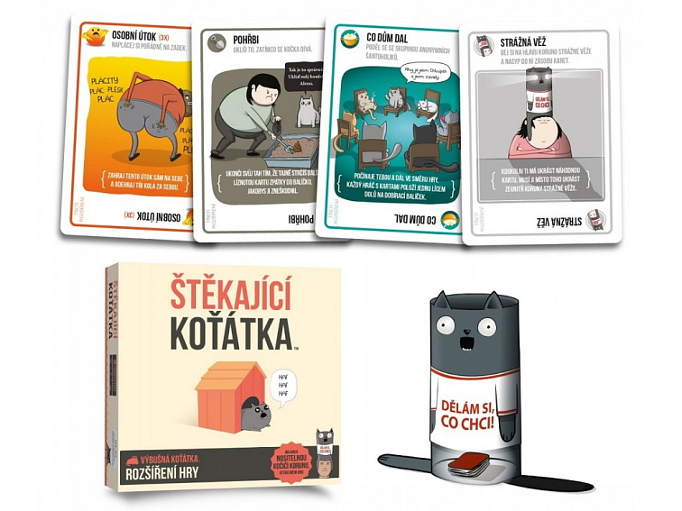 Výbušná koťátka: Štěkající koťátka - Rozšíření