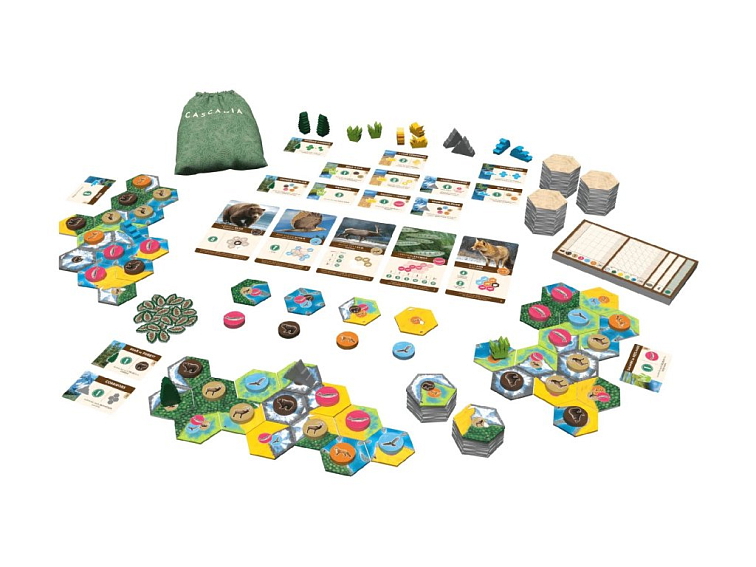 Krajiny Kaskádie - Rozšíření