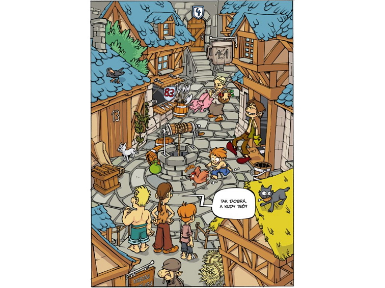 Komiks, v němž jsi hrdinou - Rytíři 1: První dobrodružství