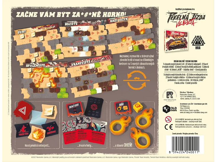 Pekelná jízda: Vendeta - Sígři a bazmeky - Rozšíření