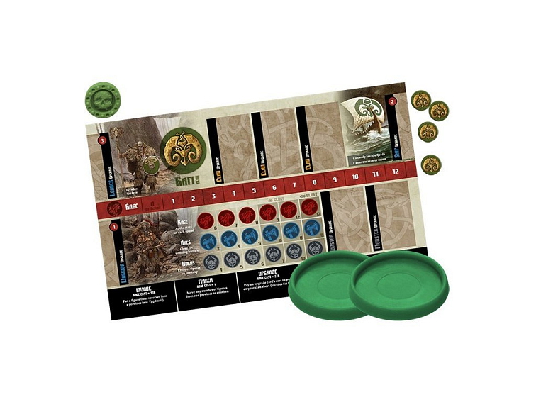 Blood Rage: Soumrak bohů - Rozšíření pro 5. hráče