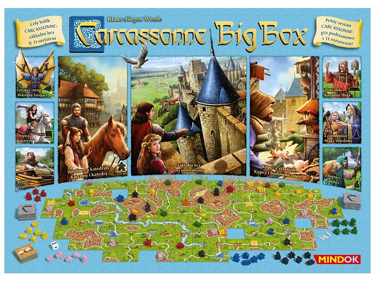 Carcassonne: Big Box - 3.edice