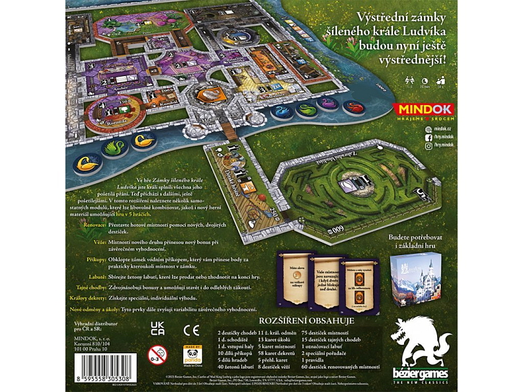 Zámky šíleného krále Ludvíka – Rozšíření