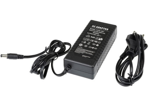 Zásuvkový zdroj 12V 72W pro zapojení LED osvětlení - trafo s DC/6A konektorem 05310