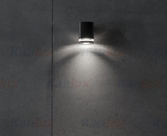 ZEVI W EL 1GU10 G Fasádní svítidlo