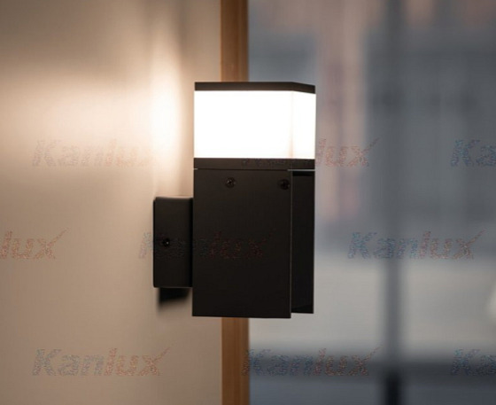 DASTEN EL černé Zahradní fasádní svítidlo pro žárovku G9 230V