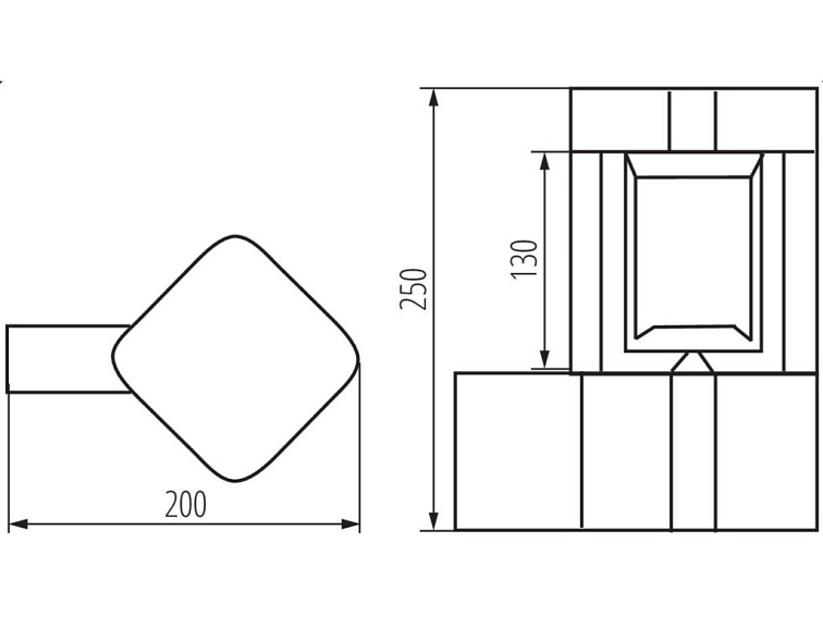 PEVO EL 25 GR Zahradní svítidlo"