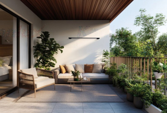 YALTE D 120cm 11W NW-B Fasádní nástěnné svítidlo IP54