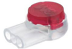 3M konektor zářezový gelový 3 žíly červená SCOTCHLOK