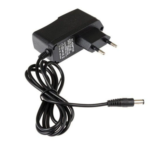 Zásuvkový zdroj 12V 12W pro zapojení LED osvětlení - trafo s DC/1A konektorem 05302