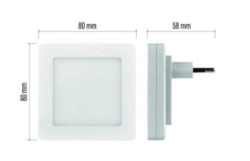 LED noční světlo P3316 s fotosenzorem do zásuvky