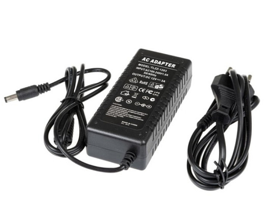 Zásuvkový zdroj 12V 36W pro zapojení LED osvětlení - trafo s DC/3A konektorem 05306