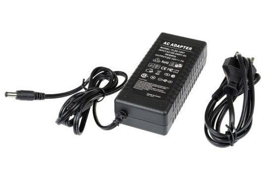 Zásuvkový zdroj 12V 84W pro zapojení LED osvětlení - trafo s DC/7A konektorem 05311