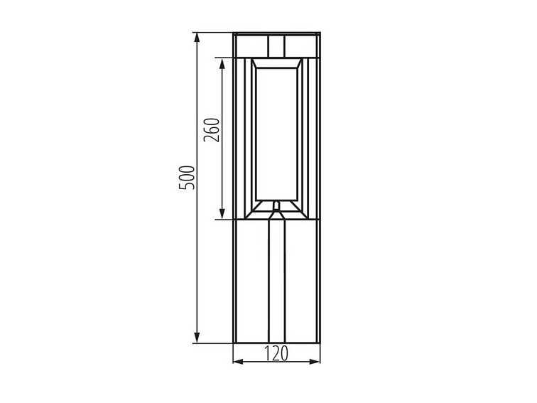 PEVO 50 GR Zahradní svítidlo