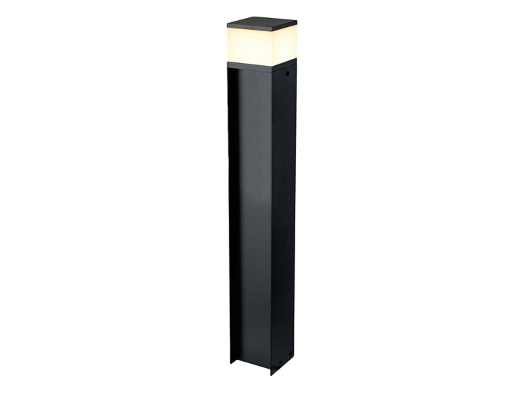 DASTEN 50cm černý Zahradní sloupek pro žárovku G9 230V