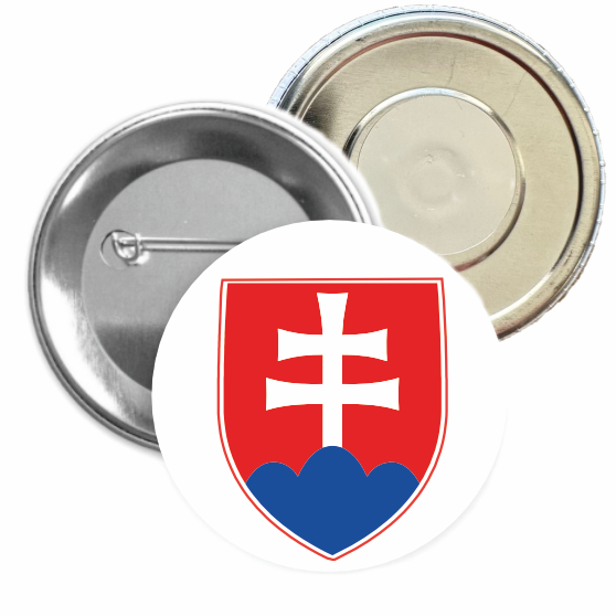 Placka se státním znakem SLOVENSKA 50 mm