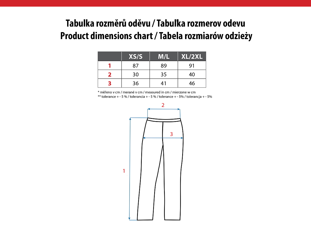 Pánské funkční spodky CXS SeamFlex