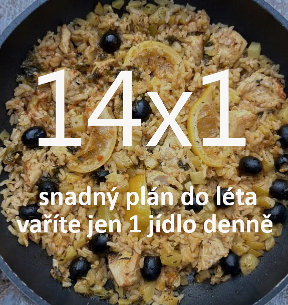 Úplně nový plán na hubnutí 14x1 a 14x2 - celkem 28 dní