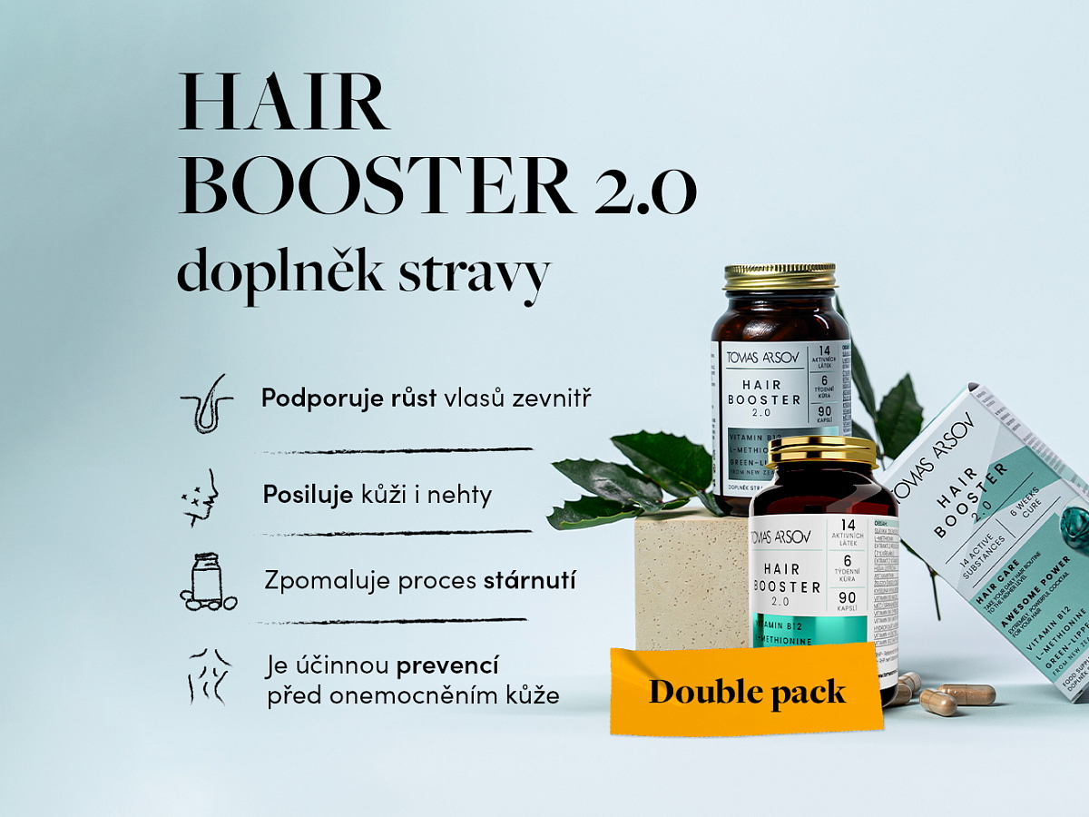 2x HAIR BOOSTER 2.0 90 kapslí