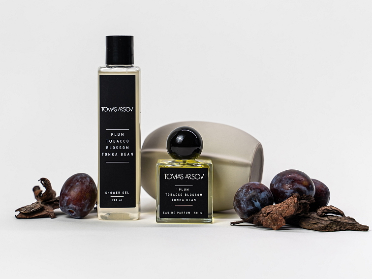 PLUM TOBACCO BLOSSOM TONKA BEAN Sprchový gel