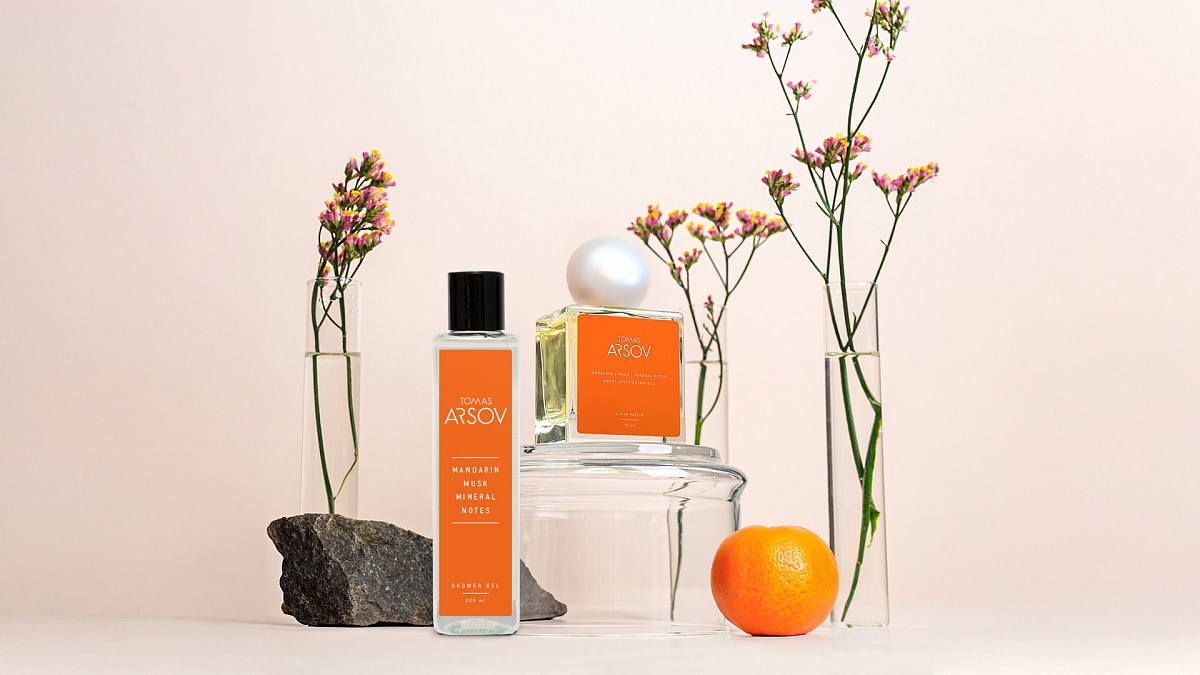MANDARIN MUSK MINERAL NOTES Sprchový gel