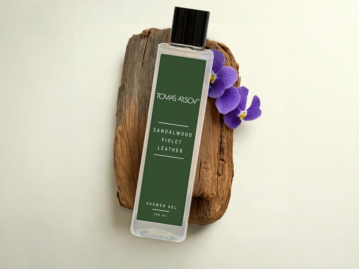 SANDALWOOD VIOLET LEATHER Sprchový gel