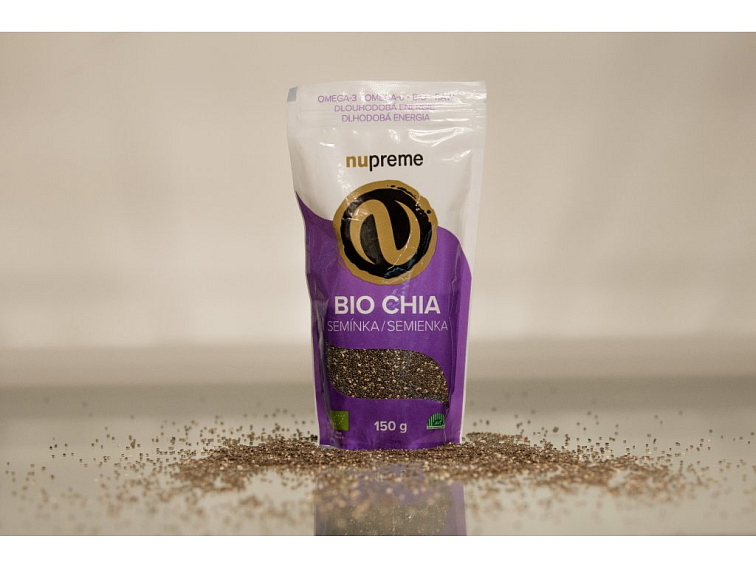 Chia semínka 150g BIO NUPREME