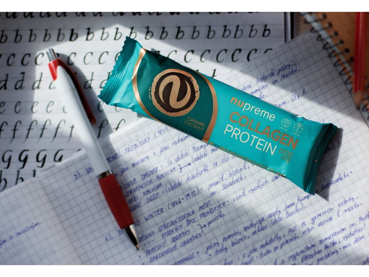 Proteinová tyčinka s kolagenem kokos/karamel 50g NUPREME