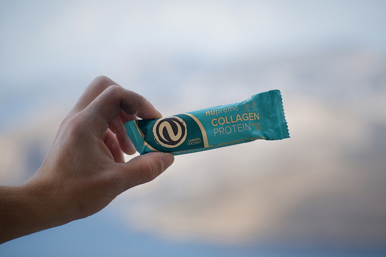 Proteinová tyčinka s kolagenem kokos/karamel 50g NUPREME