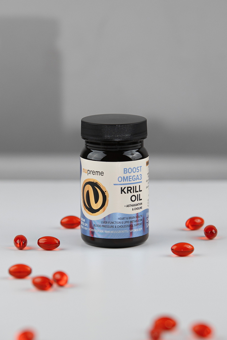 Omega 3 Krillový olej 60 kapslí NUPREME