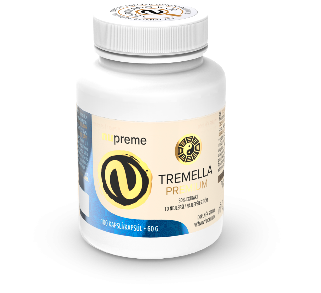 Tremella extrakt 100 kapslí NUPREME