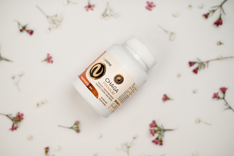 Chaga extract 100 kapslí NUPREME