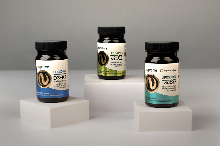 Liposomal Vit. C+Vit. B12+D3/K2 NUPREME