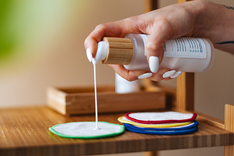 Eko odličovací tampony z biobavlny 10 ks