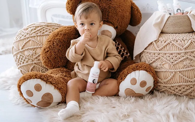 Tělové mléko pro miminka LOBEY