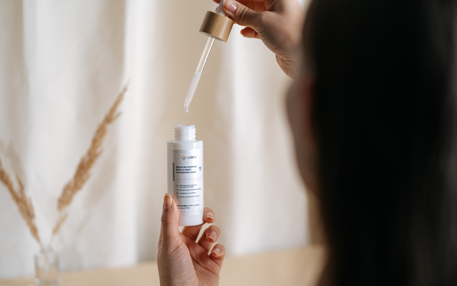 Sérum na podporu růstu a proti vypadávání vlasů 50 ml