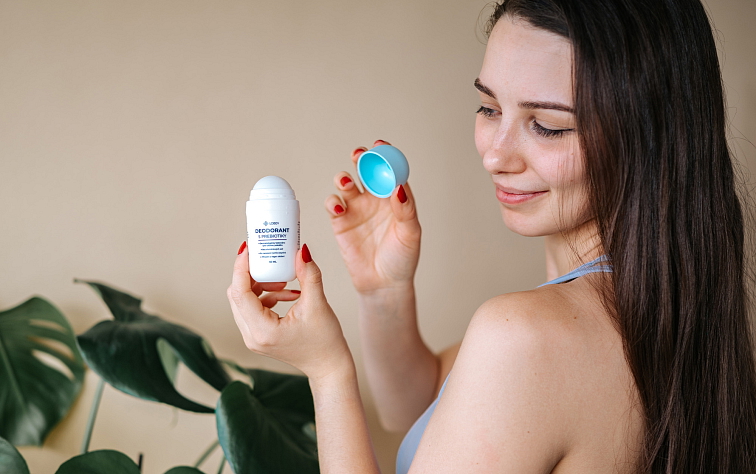 Deodorant s prebiotiky