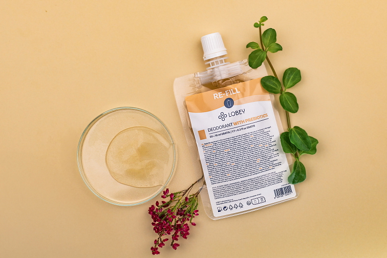 Náhradní náplň Deodorant s prebiotiky 50 ml + 10 ml GRATIS