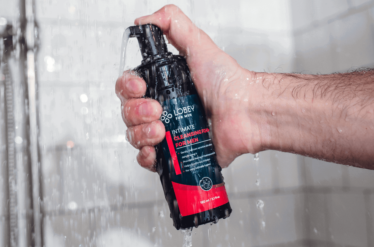 Intimní pěna pro muže LOBEY® Men