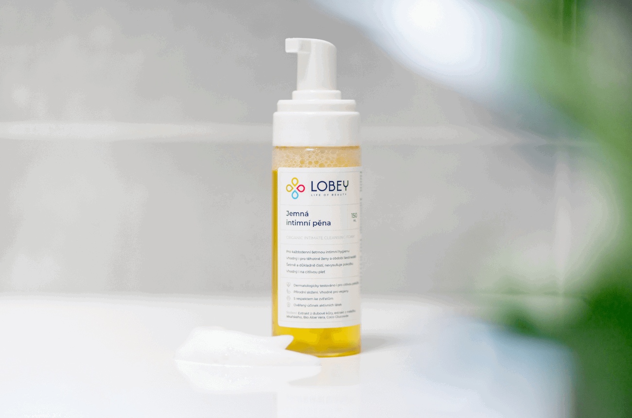 Intimní pěna pro ženy LOBEY®