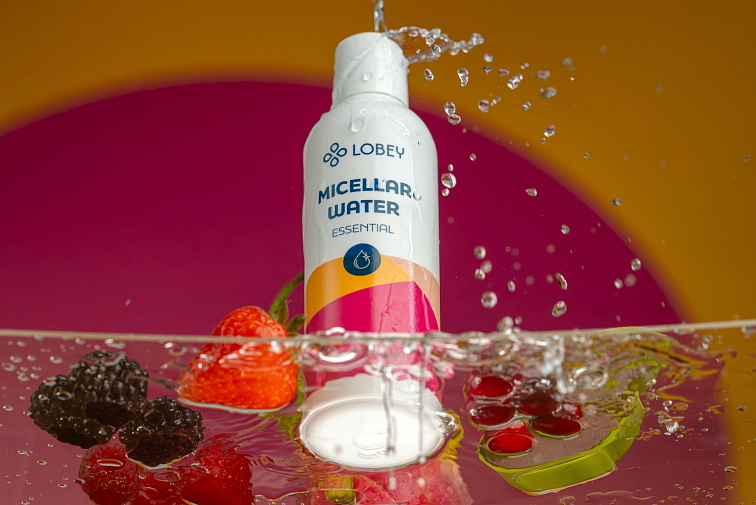 Micelárna voda LOBEY Essential