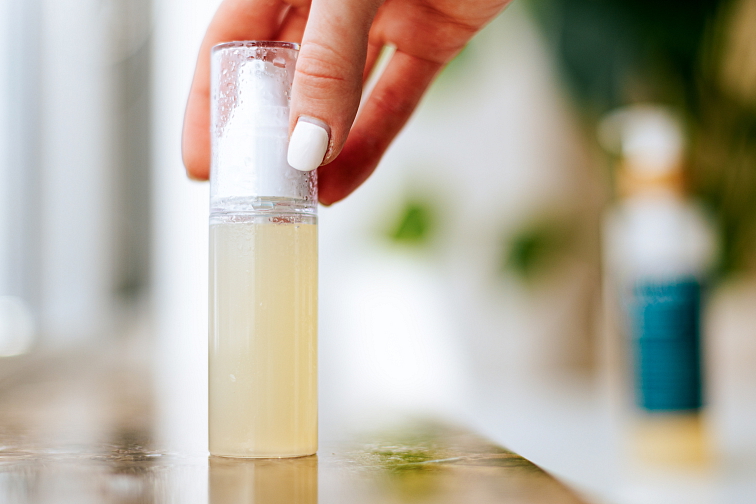 Cestovní lahvička s pumpičkou 50 ml