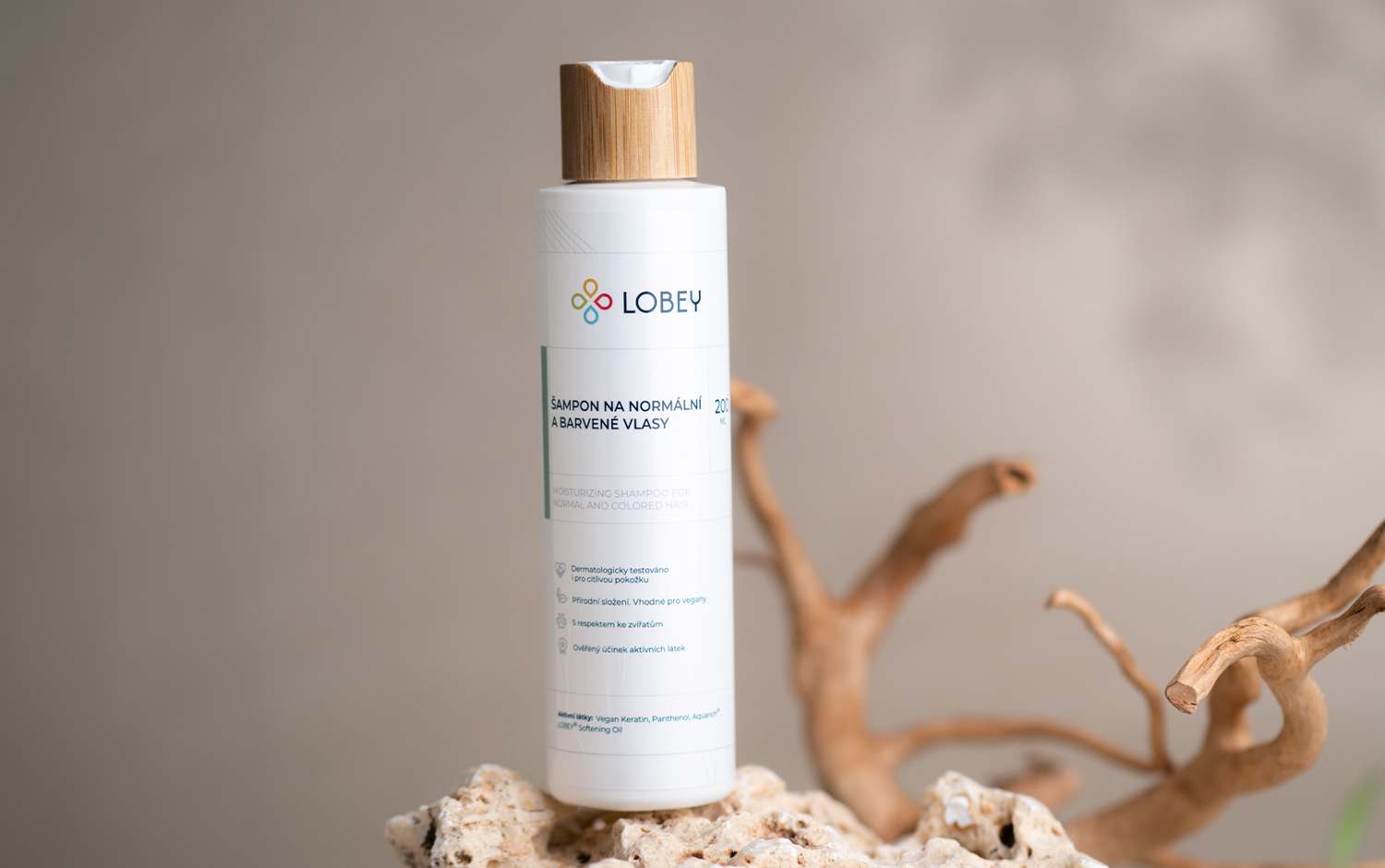 Šampon na normální a barvené vlasy 200 ml