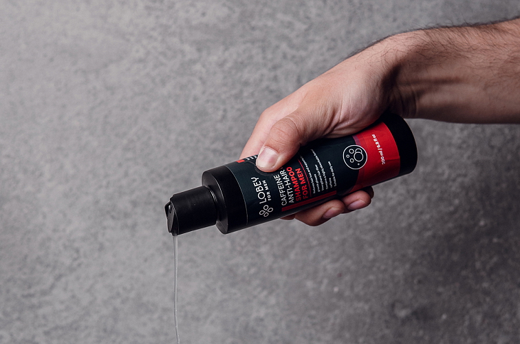 Kofeinový šampon proti padání vlasů pro muže | 200 ml