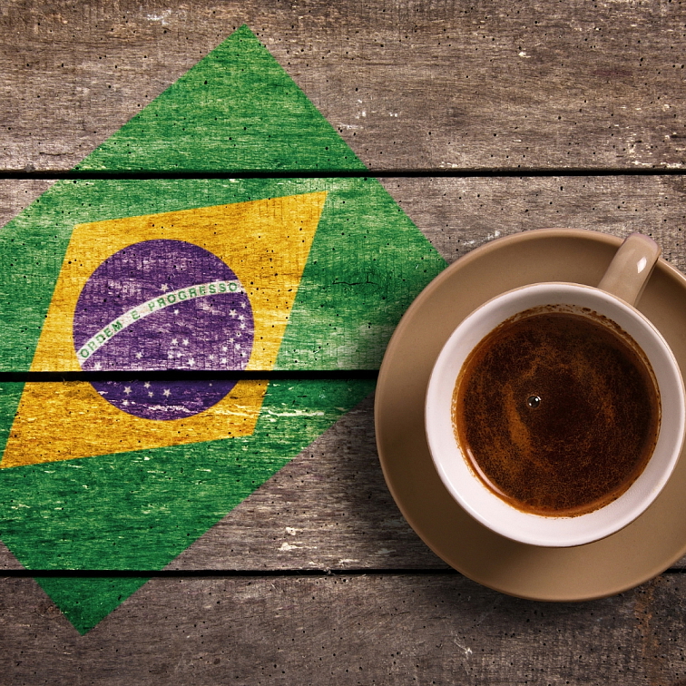 Brasil Fazenda - Tmavě pražená 100% Arabica
