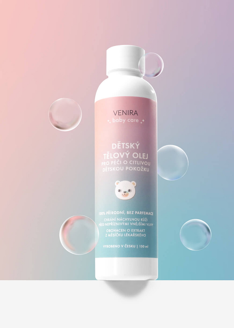 VENIRA detský telový olej