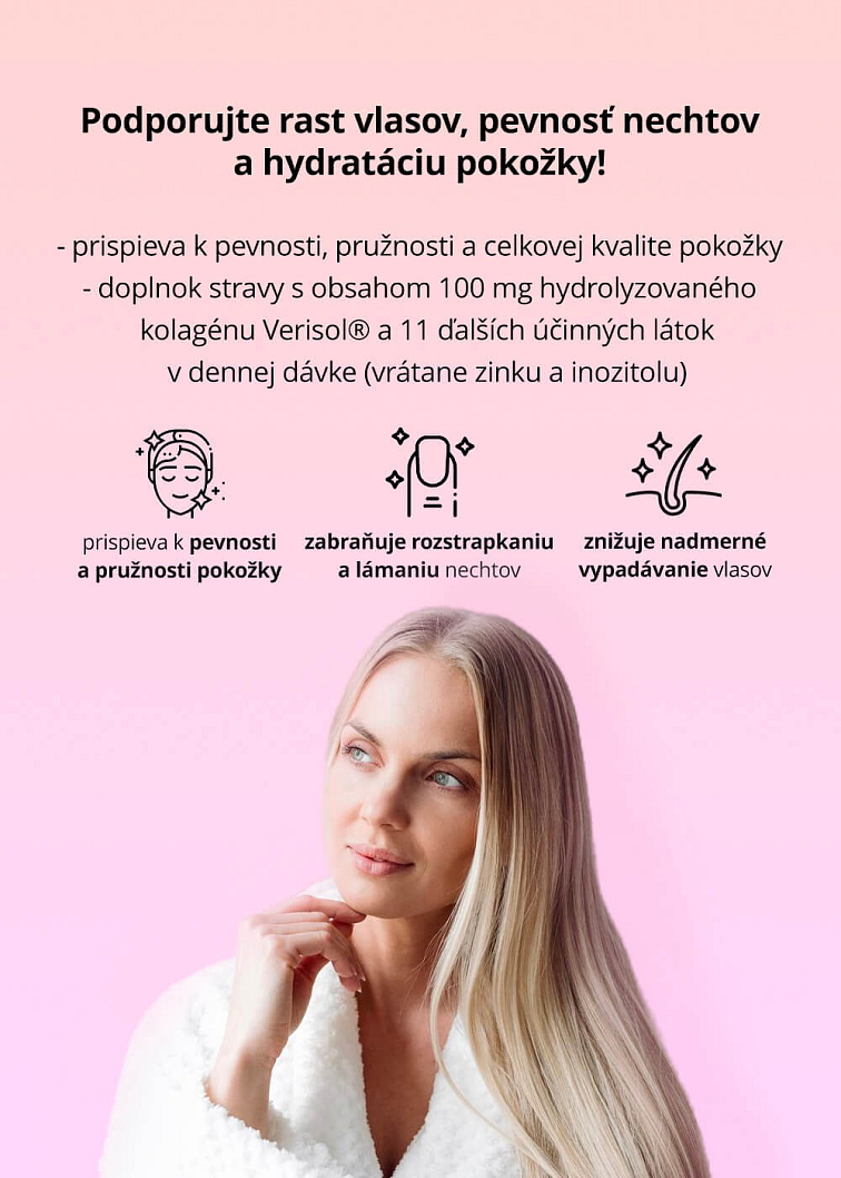 VENIRA srdiečka pre vlasy, nechty a pleť